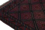 Rug & Kilim’s Afghan Baluch Tribal Rug in Burgundy and Blue | Area Rug in Rugs by Rug and Kilim