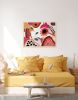Mellow Melon | Tapestry in Wall Hangings by Pi Williams. Item made of linen
