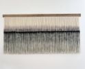 Wool Wall Art- Zorke 40 | Tapestry in Wall Hangings by Olivia Fiber Art. Item made of oak wood with canvas works with minimalism & mid century modern style
