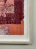 Little Red | Mixed Media by Susan Smereka. Item composed of cotton & paper compatible with contemporary and modern style