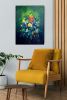 SOLD Wish you flowers nr 13 | Oil And Acrylic Painting in Paintings by Art by Geesien Postema. Item made of canvas compatible with mid century modern and contemporary style