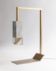 Lamp/Two Marble Revamp 01 | Table Lamp in Lamps by Formaminima. Item composed of brass & marble compatible with minimalism style