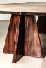 Fierro Table in Argentine Rosewood by Costantini | Dining Table in Tables by Costantini Design. Item composed of wood and metal