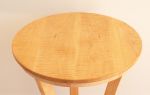 highly figured curly maple low side tables | Cocktail Table in Tables by Simon Metz Woodworking. Item made of maple wood works with mid century modern & contemporary style