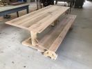 Customer designed Red Oak Farm Table | Beds & Accessories by Peach State Sawyer Services