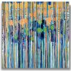 Flow | Oil And Acrylic Painting in Paintings by Kari Souders | Korman Residential at The Pepper Building in Philadelphia. Item made of canvas & synthetic compatible with contemporary and coastal style