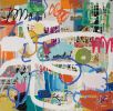 Intoxicated Fun 49"x50" | Oil And Acrylic Painting in Paintings by Bibby Gignilliat. Item made of synthetic