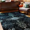 PALACE (midnight) | Area Rug in Rugs by Emma Gardner Design, LLC. Item composed of wool and fiber