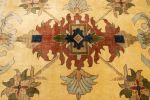 Vintage Beige Floral 13X19 Heriz Sultanabad Persian Rug | Area Rug in Rugs by Magic Rugs. Item made of wool works with traditional & transitional style