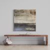 New Horizon | Oil And Acrylic Painting in Paintings by Julianna Poldi. Item made of canvas with synthetic