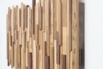 Random Edge #4 60" x 24" | Wall Sculpture in Wall Hangings by Craig Forget. Item composed of wood in boho or mid century modern style