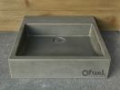 Laurelhurst concrete sink. | Water Fixtures by VC Studio Inc.