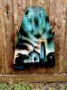 Lighthouse painting | Oil And Acrylic Painting in Paintings by Carvinart. Item composed of synthetic in coastal style