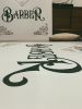 The Hive | Signage by Paper Cliché | The Hive barbershop in Morro Bay. Item composed of synthetic