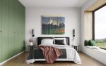 PIKES PEAK Rocky Mountain Dyed Tapestry | Macrame Wall Hanging in Wall Hangings by Wallflowers Hanging Art. Item made of oak wood & fiber compatible with country & farmhouse and eclectic & maximalism style