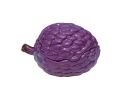 Sweetsop Candle Purple | Candle Holder in Decorative Objects by Marie Burgos Design and Collection. Item composed of ceramic