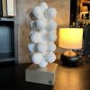 'Corn Eggshell Effect' | Candle Holder in Decorative Objects by IRENA TONE. Item in minimalism or eclectic & maximalism style