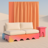 Desert Sunset Sofa | Couch in Couches & Sofas by Blaise Danio