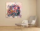 "My Parrot" | Oil And Acrylic Painting in Paintings by Shirly Maimom Art. Item composed of canvas and synthetic