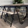 Walker Dining Chair | Chairs by YJ Interiors. Item composed of maple wood and metal