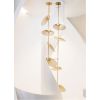 QZ0337 LEAF CASCADE | Chandeliers by alanmizrahilighting | New York in New York. Item made of aluminum