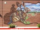 Lakeland Cattle | Street Murals by Anat Ronen | Lakeland Village Center in Cypress
