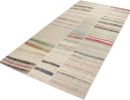 Rug & Kilim’s Patchwork Kilim Rug in Polychromatic Stripes | Area Rug in Rugs by Rug and Kilim