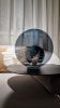 Onnda Flame Concentric M candleholder-Deep Sea | Candle Holder in Decorative Objects by Catrinel Săbăciag. Item composed of marble & glass compatible with minimalism and mid century modern style
