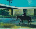 Secluded and Convenient Series | Oil And Acrylic Painting in Paintings by Kate Joiner | O'side Bakery in Oceanside. Item made of canvas & synthetic