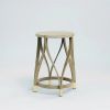 Lotus Stool | Chairs by Mianzi. Item made of bamboo with brass