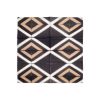 Tisa Black Cotton Table Napkin ( set of 4 ) | Linens & Bedding by Studio Variously. Item made of cotton