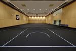 Acer Nethercott Sports Hall | Oxford University | Tiles by ASB GlassFloor | University of Oxford in Oxford. Item made of glass