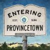 Colorful Provincetown, Entering Provincetown | Oil And Acrylic Painting in Paintings by Ann Gorbett Palette Knife Paintings | Cafe Heaven in Provincetown. Item composed of synthetic