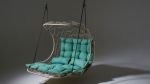 Studio Stirling "Big Wave" | Swing Chair in Chairs by Studio Stirling. Item made of steel works with minimalism & modern style