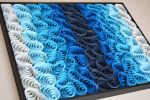 No. 16 Acoustic Diffuser Panel - Gradient Modern Abstract | Wall Sculpture in Wall Hangings by Joseph Aurelius