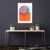 Study in Indian Paint Fungus, 22x30" handmade natural inks | Watercolor Painting in Paintings by MoHo. Item composed of paper compatible with boho and minimalism style