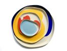 Bauhaus Plates Set | Dinnerware by Pottery & Poetry. Item made of ceramic works with contemporary style