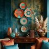 Set of 5 Basket Wall Decor, Woven baskets | Decorative Plate in Decorative Objects by Sarmal Design