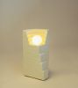 Medio Anfiteatro Table Lamp | Lamps by Algo Studio. Item composed of wood and steel in minimalism or contemporary style