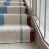 Handwoven Woolen Runner Rug | Rugs by Evergreen Carpets. Item composed of wool compatible with boho and minimalism style