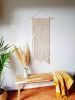 The Mountains | Macrame Wall Hanging in Wall Hangings by YASHI DESIGNS. Item made of cotton & fiber compatible with boho and mid century modern style