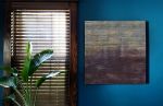 Horizon Mist | Tapestry in Wall Hangings by Jessie Bloom Studio. Item composed of linen