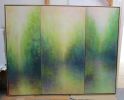 Lost in Shanghai Series Framed | Oil And Acrylic Painting in Paintings by Victoria Veedell. Item made of synthetic