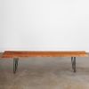 Custom Cherry Bench | Benches & Ottomans by Elko Hardwoods. Item composed of wood & steel