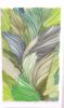 "Nature of Green" - abstract painting -paper wall art- paper | Mixed Media in Paintings by Glimpsecraft. Item made of canvas & paper compatible with contemporary and art deco style