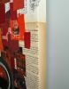 Color Field I Red | Collage in Paintings by Glen Gauthier