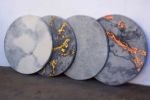 Our full moon | Wall Sculpture in Wall Hangings by Linski Design - Concrete. Art. Microtopping. Art-topping.. Item made of copper with concrete