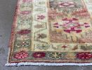 Vintage Turkish Herki Runner Rug | 2.7 x 10.4 | Area Rug in Rugs by Wool and Rug. Item composed of wool compatible with boho and country & farmhouse style