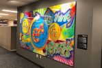 Indoor Mural | Murals by Mario E. Figueroa, Jr. (GONZO247) | Maritz Holdings Inc. in Fenton. Item made of synthetic