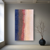 'Mesa' - Highly Textured Abstract Fine Artwork | Paintings by Christina Twomey Art + Design. Item made of birch wood works with minimalism & contemporary style